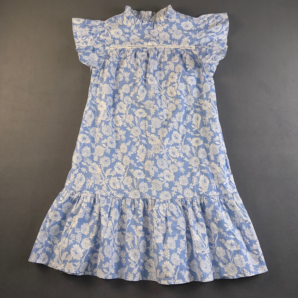 Pinch Blue and White Floral Mini Dress